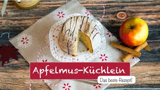 Rezept für Apfelmusküchlein [upl. by Dopp]