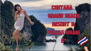 Centara Grand Beach Resort Krabi 🇹🇭 5 Star Hotel Room Tour [upl. by Rogozen]