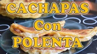 Deliciosas Cachapas Venezolanas con Polenta [upl. by Oidacra668]