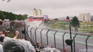 Max Verstappen unbelivable recovery in GP Brazil of Formula 1 2016 [upl. by Notslar417]