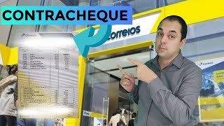 Contracheque Correios 2023 CARTEIRO [upl. by Oht]