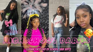 GRWM FIRST DAY OF SCHOOL SOPHOMORE YEAR  SCHOOL VLOG EDITION 2024 [upl. by Dionisio]