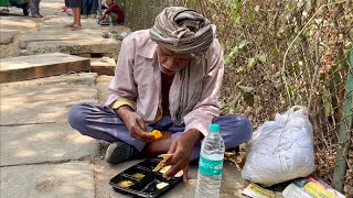 Distributing food to homeless ❤️ sandeepbhatt [upl. by Sylvester]