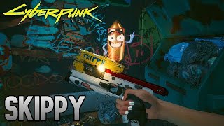 CYBERPUNK 2077  HOW TO GET SKIPPY THE TALKING GUN [upl. by Amian218]