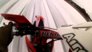 KTM SXF 250 on ice [upl. by Fontes]