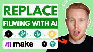 This Makecom System Creates AI Video Content For ANY Platform Shorts Reels TikTok [upl. by Airetal]