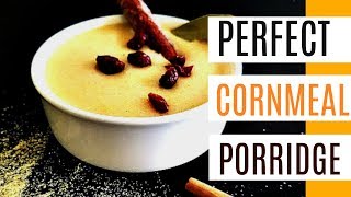 The Perfect Trinidadian Cornmeal Porridge [upl. by Alekim]