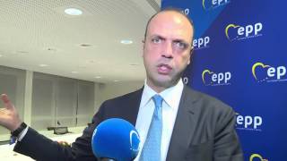 Interview with Angelino Alfano on the migration crisis [upl. by Sirois65]