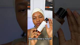 🌸Toner an essential skincare product 🌸 youtubeshorts hyperpigmentation toner [upl. by Suryt664]