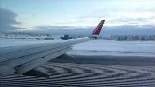 Norwegian Air Shuttle Boeing 737800 RovaniemiHelsinki  Full Flight [upl. by Ahsekad]