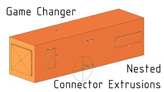 Game Changer Nested connector extrusions in Revit MEP Families [upl. by Blanding]