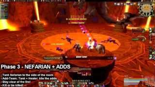 ★ WoW Raid  Nefarian 10 Kill amp How to  Blackwing Descent  TTB  TGN [upl. by Eojyllib]