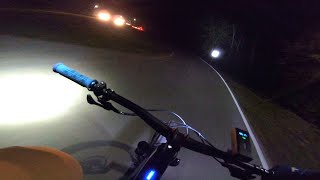 Hueston woods MTB ride at Night 10112024 [upl. by Finnegan]