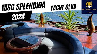 MSC Splendida 2024  Yacht Club Tour [upl. by Patricio]