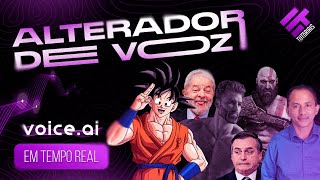 MELHOR Alterador de Voz com IA Voiceai COMO ALTERAR A VOZ NO PC  MUDAR A VOZ NO CELULAR [upl. by Lala]