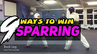 How to Win Sparring Taekwondo [upl. by Margarette]