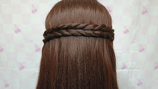 Quick and Cute Hairstyle hairstyle tiktok [upl. by Esirehs471]