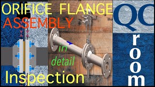 Orifice flange assembly inspection in detail [upl. by Wilow]