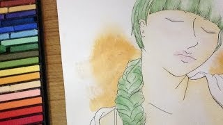 Prismacolor NuPastel quottutorialquot for Skin [upl. by Alo37]