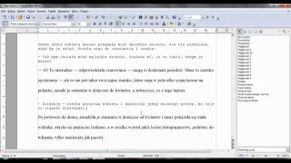 Odstępy między wierszami interlinia w OpenOffice Writer [upl. by Esadnac177]