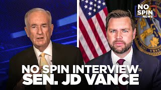 FULL No Spin Interview With JD Vance [upl. by Roxane]