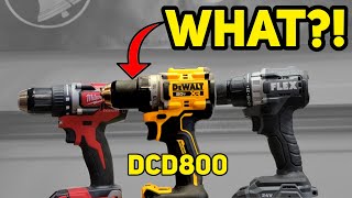 🔴 NEW DeWalt Drill is IMPRESSIVE 💥 DCD800 [upl. by Nraa575]