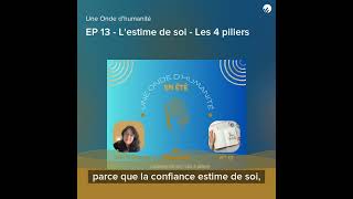 EP 13  Lestime de soi  Les 4 piliers [upl. by Tteraj313]