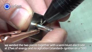 Orion Welders  Silver Plated Brass Cuff Link Repair [upl. by Sutniuq684]