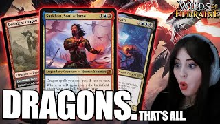 😮Grixis Dragons in STANDARD🔥MTG Eldraine Gameplay amp Deck Tech [upl. by Lahcim]