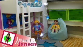 Playmobil Film quotAnna bekommt ein eigenes Zimmerquot Familie Jansen  Kinderfilm  Kinderserie [upl. by Bickart]