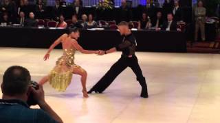 Nationals 2015  Sergey Dementyev amp Viktoriya Kolbenkova Champ Latin Rumba Dance On  USADance [upl. by Aihsad125]