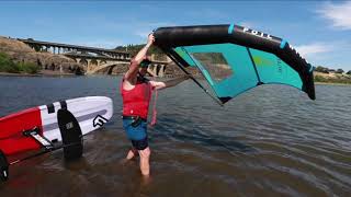 Foil Wing Tutorial with Dan Gavere Part 4 How to Get Going with the Hydrofoil [upl. by Pump]