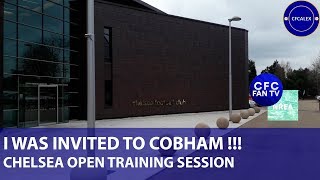 I WAS INVITED TO COBHAM  CHELSEA OPEN TRAINING SESSION [upl. by Ruvolo550]