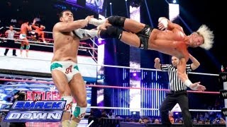 Dolph Ziggler vs Alberto Del Rio SmackDown Oct 4 2013 [upl. by Elletnahc]