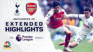 Tottenham Hotspur v Arsenal  PREMIER LEAGUE HIGHLIGHTS  4282024  NBC Sports [upl. by Haldas383]