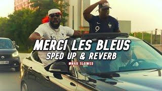 Vegedream  Merci les Bleus sped up amp reverb  TikTok Version [upl. by Oer857]