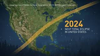 Path of April 8 2024 solar eclipse [upl. by Eissehc603]