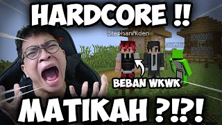 3 IDIOT MENCOBA BERMAIN MINECRAFT HARDCORE WKWK [upl. by Othelia310]