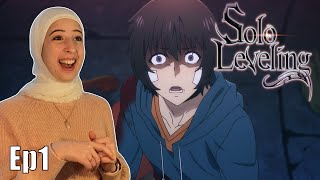 OKAY IM HYPED  Solo Leveling Episode 1 Reaction [upl. by Ellenij241]