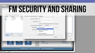 FileMaker Security and Sharing on the Internet [upl. by Cardon]