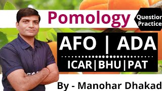 Pomology  Questions for IBPS AFOADASADORAEORHEONSC ICARBHUPAT [upl. by Light627]