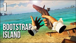 Bootstrap Island  1  A Beautiful But Deadly VR Survival Adventure [upl. by Alleuqahs]