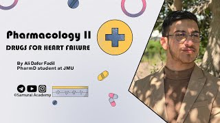 Pharmacology II  Heart Failure Part 2Beta Blocker Diuretics Vasovenodilators Inotropic Other [upl. by Neyut]