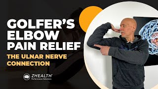 Golfers Elbow Pain Relief The Ulnar Nerve Connection [upl. by Vanthe480]