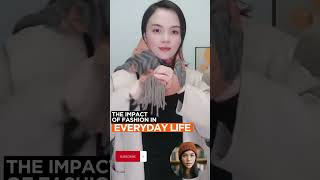 Easy ways to tie a silk scarf 🎀 for girls Wear a trendy scarf 窍小门 silkscarf fashion [upl. by Tyika]