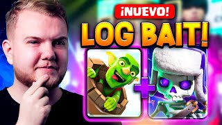 EL MEJOR MAZO DE LOG BAIT EN CLASH ROYALE [upl. by Beck]