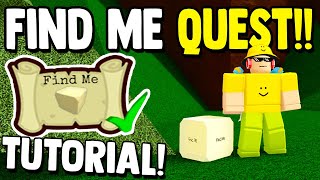 FIND ME QUEST EASY 2023  Build a Boat for Treasure ROBLOX [upl. by Gigi]