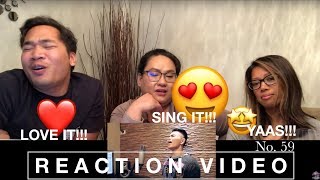 DARYL ONG  rude cover REACTION VIDEO No 59 [upl. by Sihonn]