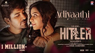 Adiyaathi Video Song  Hitler  Vijay Antony  Gautham Vasudev Menon  Dana SA  Vivek  Mervin [upl. by Broder]