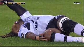 Top 14 Blessé Mathieu Bastareaud applaudi par Mayol [upl. by Summers989]